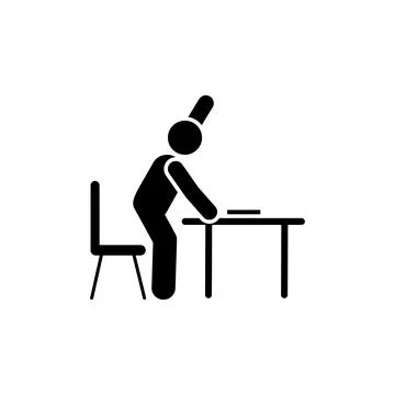 Answer, classroom, student icon. Element of education pictogram icon. Premium Stock Illustration