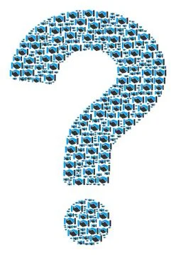Answer Composition of Acquisition Handshake Icons Illustrazione stock
