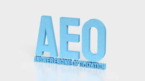 Answer Engine Optimization Concept with Modern Artificial Intelligence Sear.. 스톡 일러스트