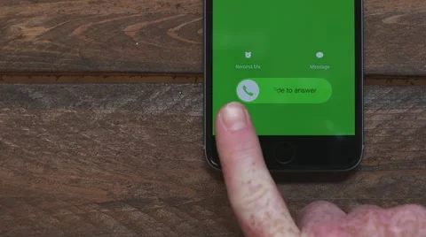 Answer iphone 6 Stock Footage 64047858