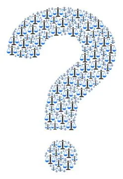 Answer Shape of Weight Scales Icons Stock Illustration
