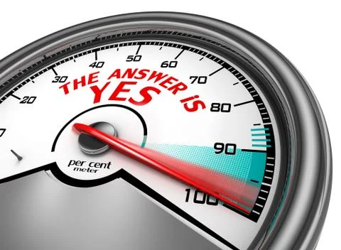 The answer is yes hundred per cent Stock Illustration