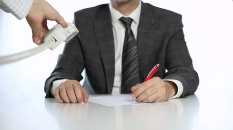 Answering a call 스톡 동영상 7752327