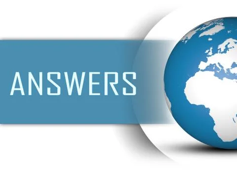 Answers Stock Illustration