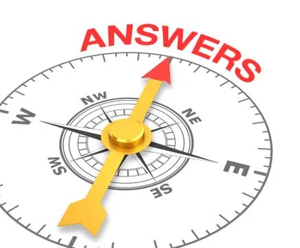 Answers Stock Illustration