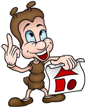 Ant Builder Stock Illustration