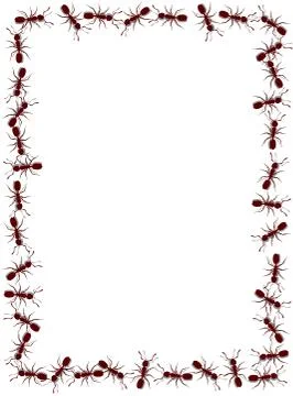 Ant Frame Stock Illustration