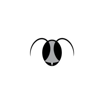 Ant head logo vector icon symbol design Stock-Illustration