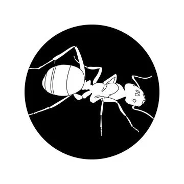 Ant icon Illustration