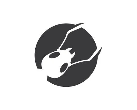 Ant logo icon vector illustration design Stock Illustration