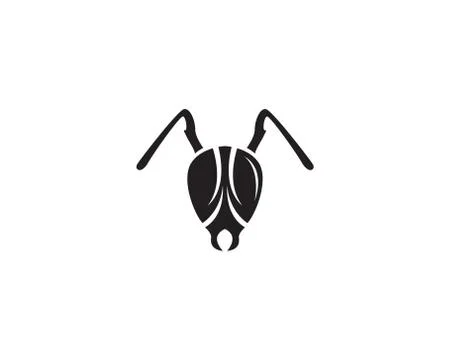 Ant Logo template vector illustration Stock Illustration