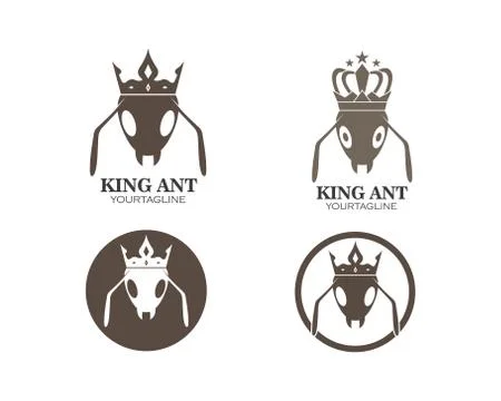 Ant Logo template vector illustration Illustration