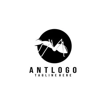 Ant logo vector illustration design Stock Illustration