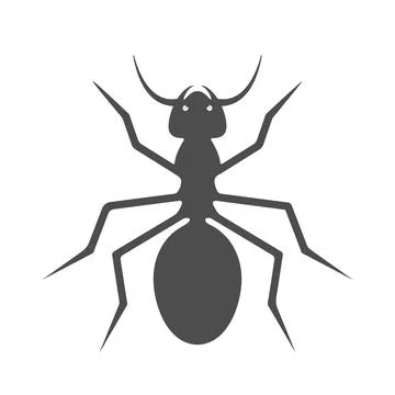 Ant. Small insect, vector illustration for theme design and decoration Stock Illustration