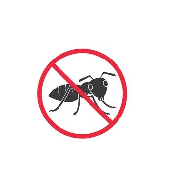 Ant vector icon illustration design Illustration
