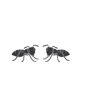 Ant vector icon illustration design Illustration