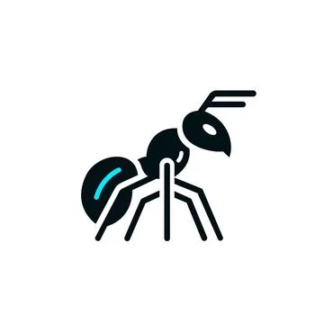 Ant Vector Illustration Stock Illustration