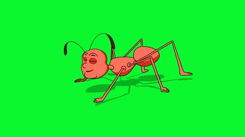 Ant Walking Aniamtion Video stock 291864236