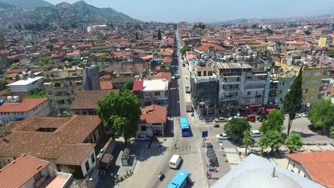 Antakya habibi neccar mosque, kurtuluş street caddesi Stock Footage 237160532