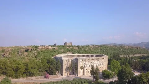 Antalya Aspendos 04 Stock Footage 129222095