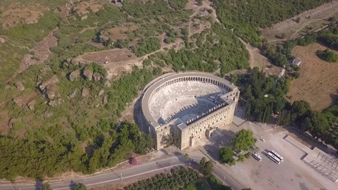 Antalya Aspendos 06 Stock Footage 129222509