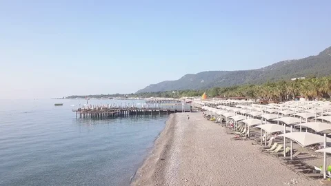 Antalya beach42 Video stock 129321978