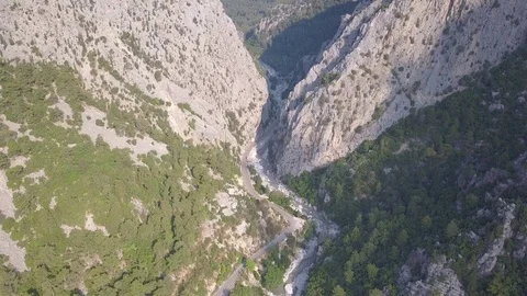 Antalya canyon20 Video stock 129322216