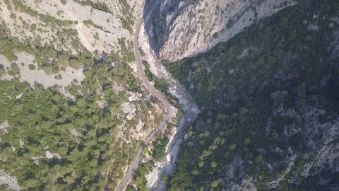 Antalya canyon22 Video stock 129322510