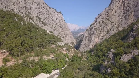 Antalya canyon23 Video stock 129322477
