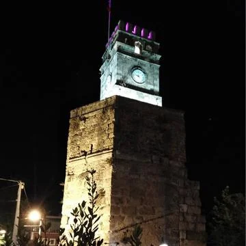 Antalya Clock Tower Stock Photos