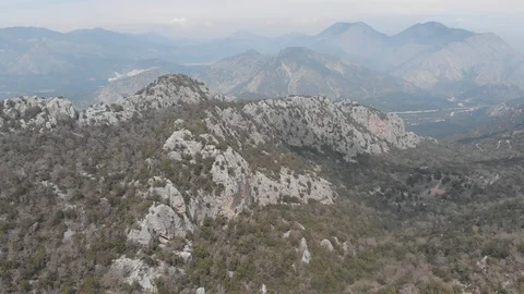 Antalya Mountains Stock Footage 108065911