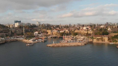 Antalya Old Town Stock Footage 108050685