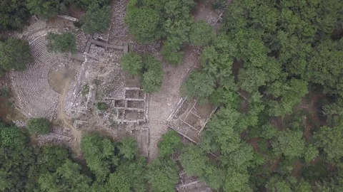 Antalya phaselis34 Video stock 129323303