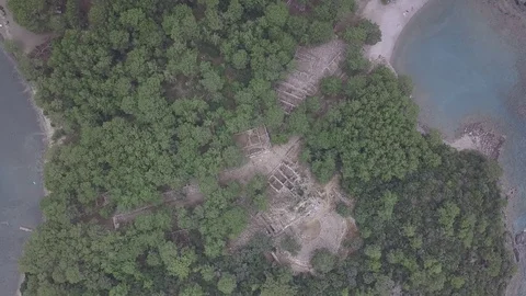 Antalya phaselis35 Video stock 129323635