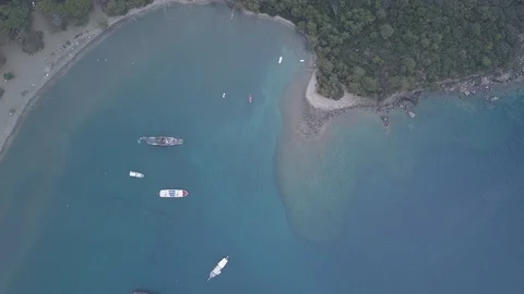 Antalya phaselis36 D-Cinelike Video stock 129324005