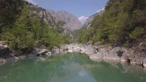 Antalya river26 Video stock 129322793