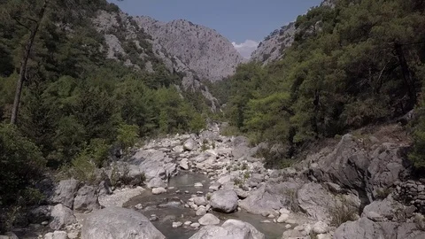 Antalya river27 Video stock 129322887