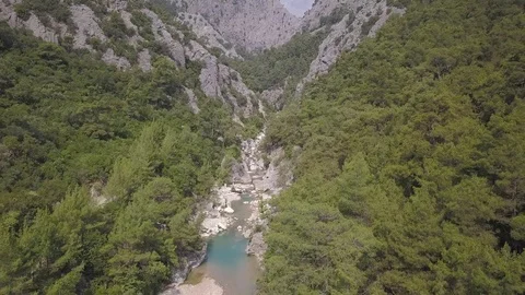 Antalya river30 Video stock 129322985