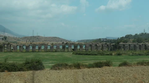 Antalya, Turkey. Old bridge view. Video stock 280349972