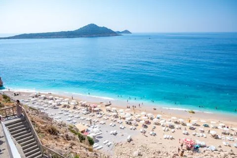 Antalya, Turkey. September 29, 2019 Kaputas Beach Stock Photos