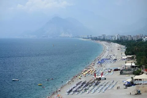 Antalya's beach Stock Photos
