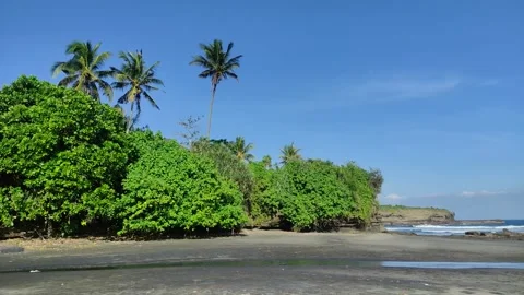 Antap Beach in Tabanan, Bali. 動画素材 245402595