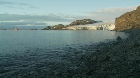 Antarctic beach Video stock 784284