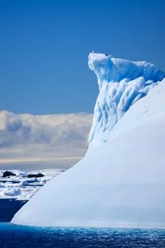 Antarctic glacier Fotos de archivo