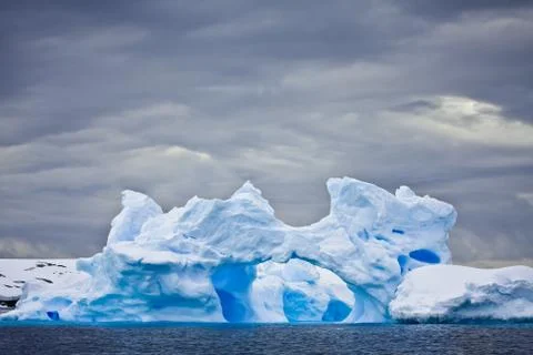 Antarctic iceberg Fotos Stock