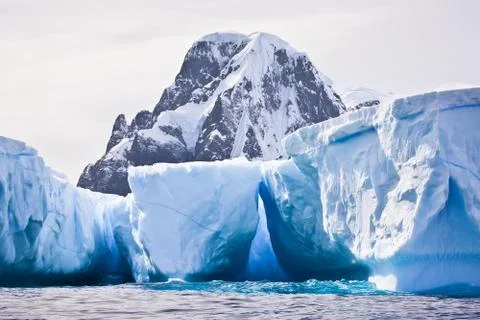 Antarctic iceberg Stock-Fotos
