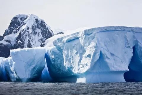 Antarctic iceberg Fotos Stock