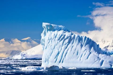 Antarctic iceberg Stock Photos
