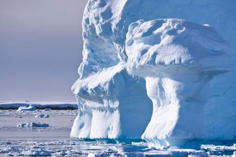 Antarctic iceberg Foto stock