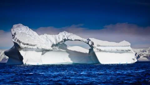 Antarctic iceberg Fotos Stock